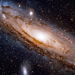 Image of the spiral galaxy Andromeda